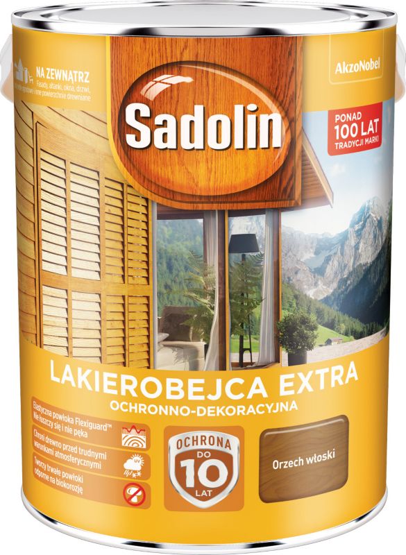 Sadolin Extra lakbejdse valnød 5 l