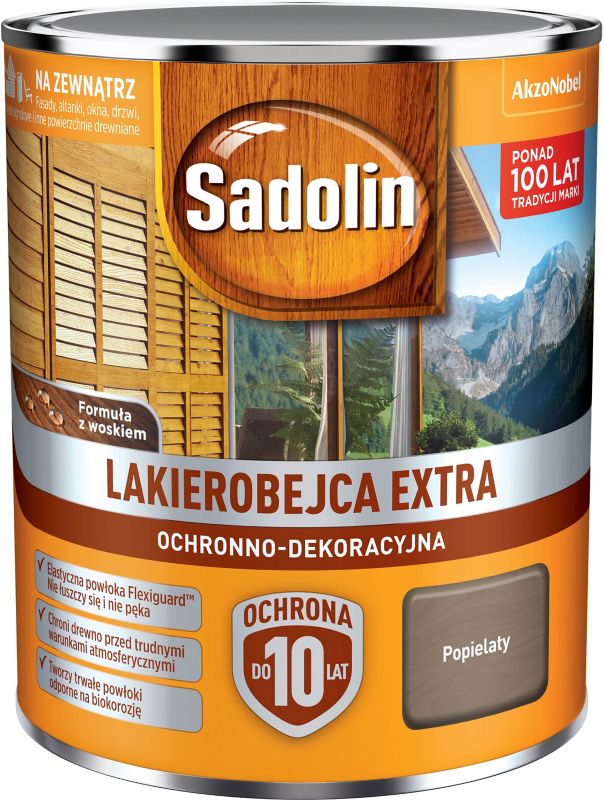 Sadolin Extra lakbejdse i askeskygge 0,75 l