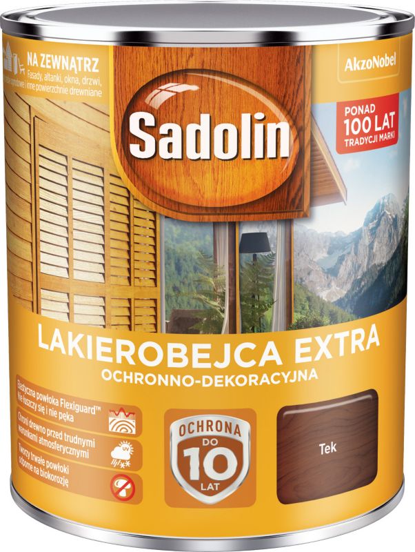 Sadolin Extra teak lakbejdse 0,75 l