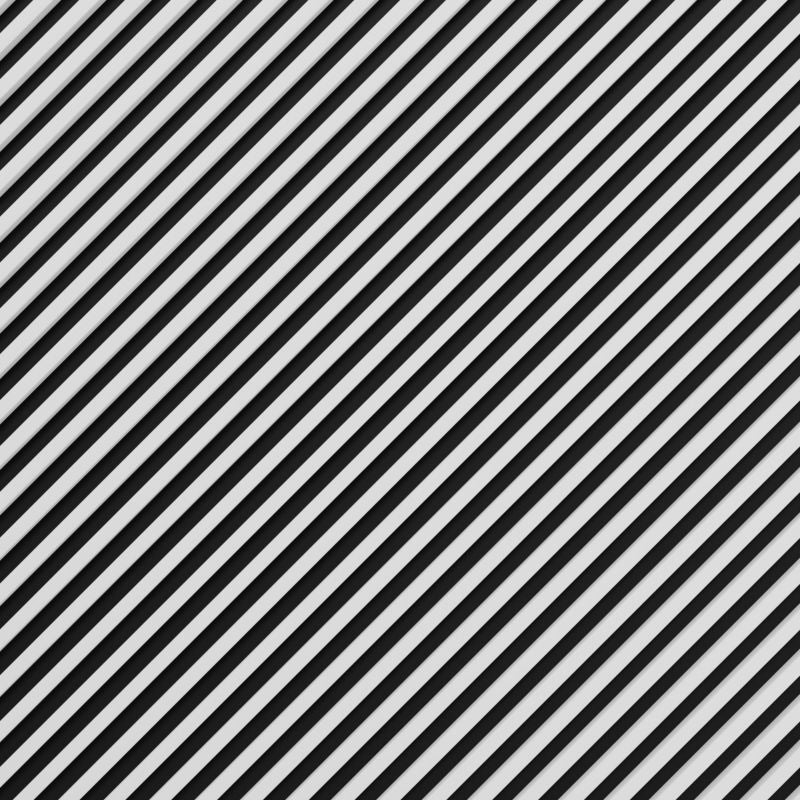 Stegu Linea Slim væglamel 265 x 15 cm panel hvid/sort 3 elementer - 1 stk.