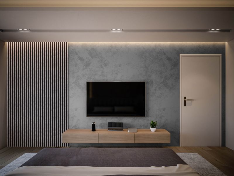 Stegu Comfort urban/sort væglamel, 5 dele