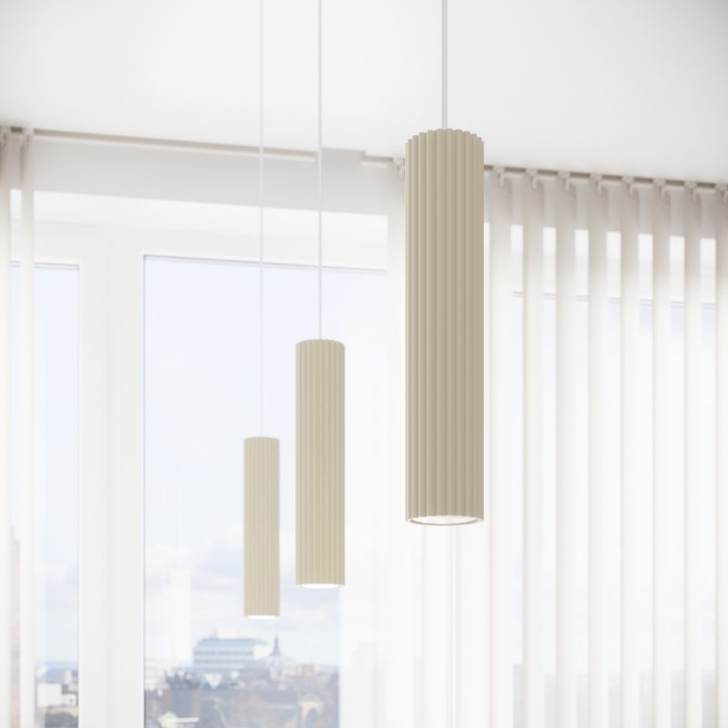 KARBON beige skrivebordslampe 1 stk.