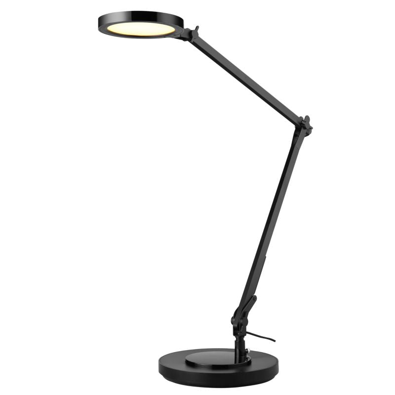 GoodHome Moxette 400 LED bordlampe i sort