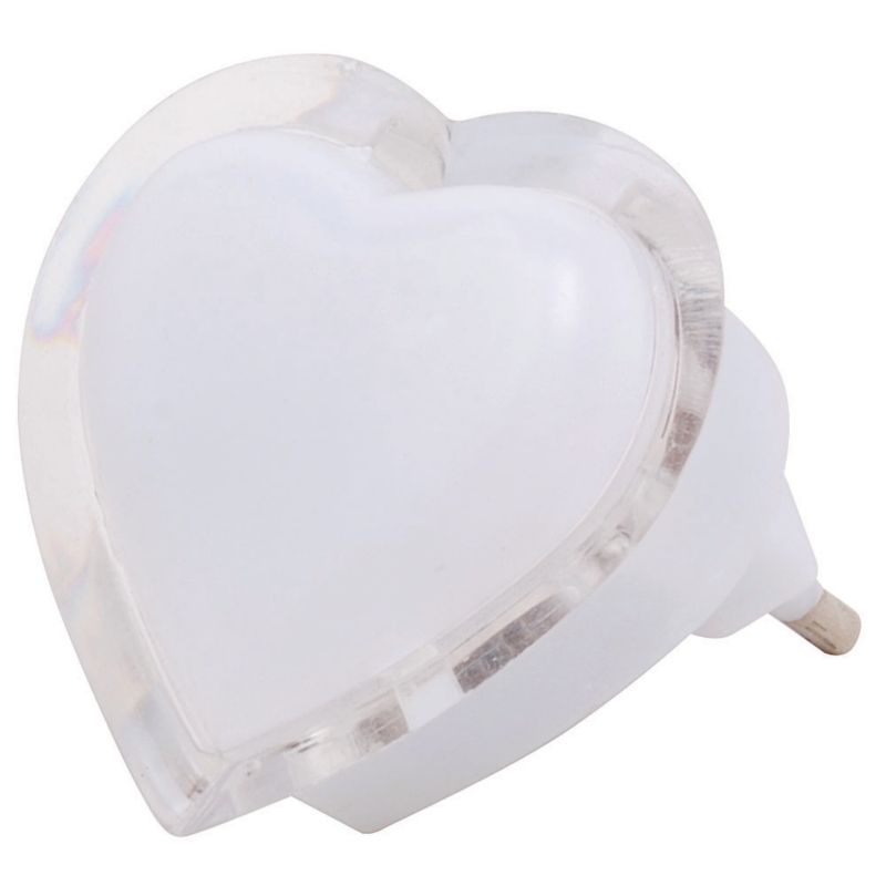 LED-væglampe Hjerte 3 x 0,3 W Hvid