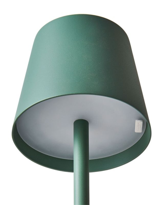 Gavarresa LED gulvlampe i metal, grøn, 1 stk.