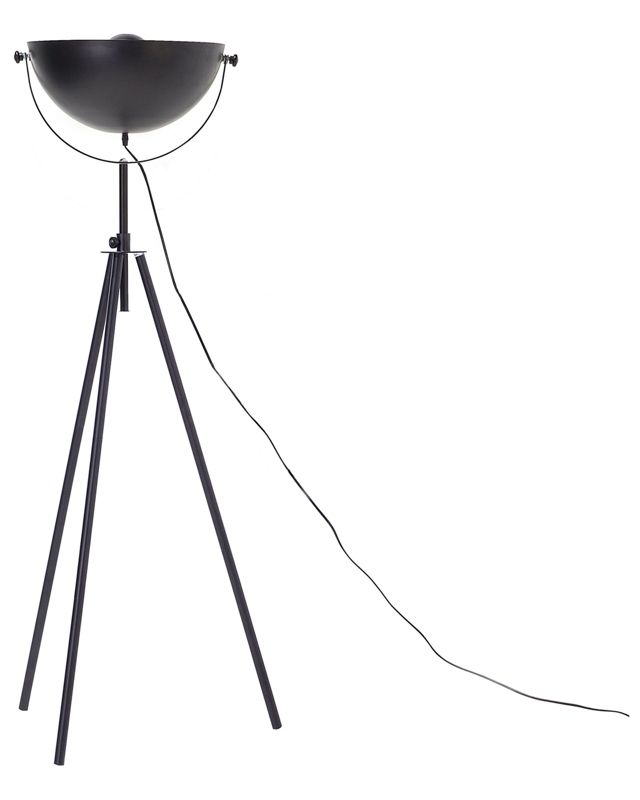 Thames Metal gulvlampe sort 1 stk.