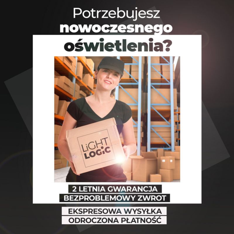 LED bordlampe LightLogic LL DESK LAMP LED 01 B 66080 med justerbar farvetemperatur 3000/4000/6500 K, sort, 1 stk.