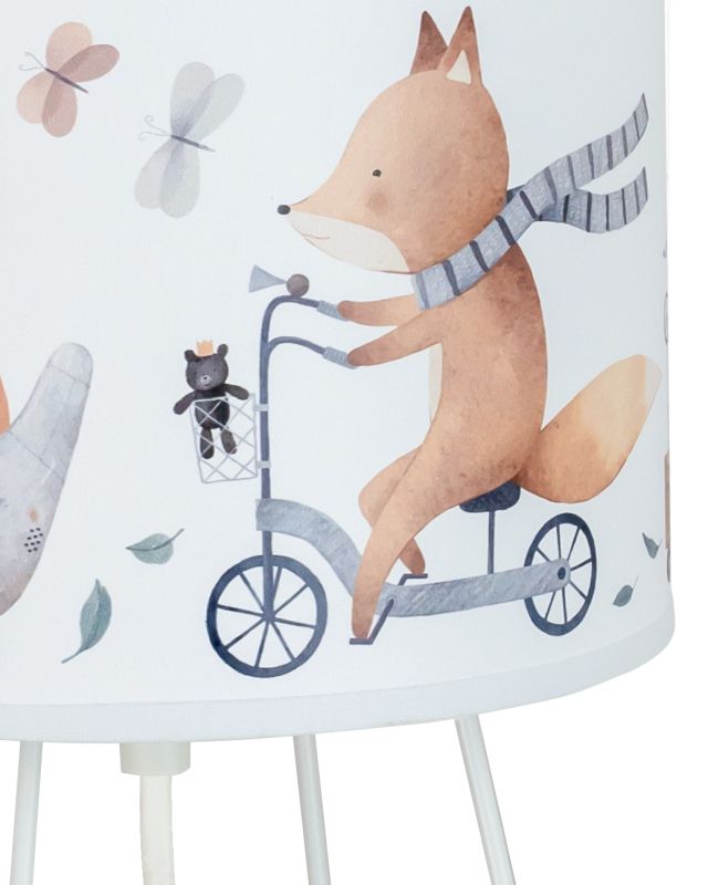 Duolla bordlampe med dyremotiver 1 x E27