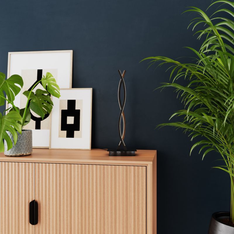 GoodHome Alani bordlampe 620 lm sort