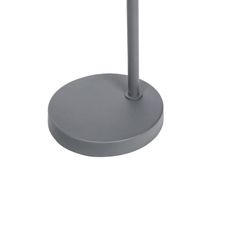 GoodHome Orous 1-punkts bordlampe E27 i grafit