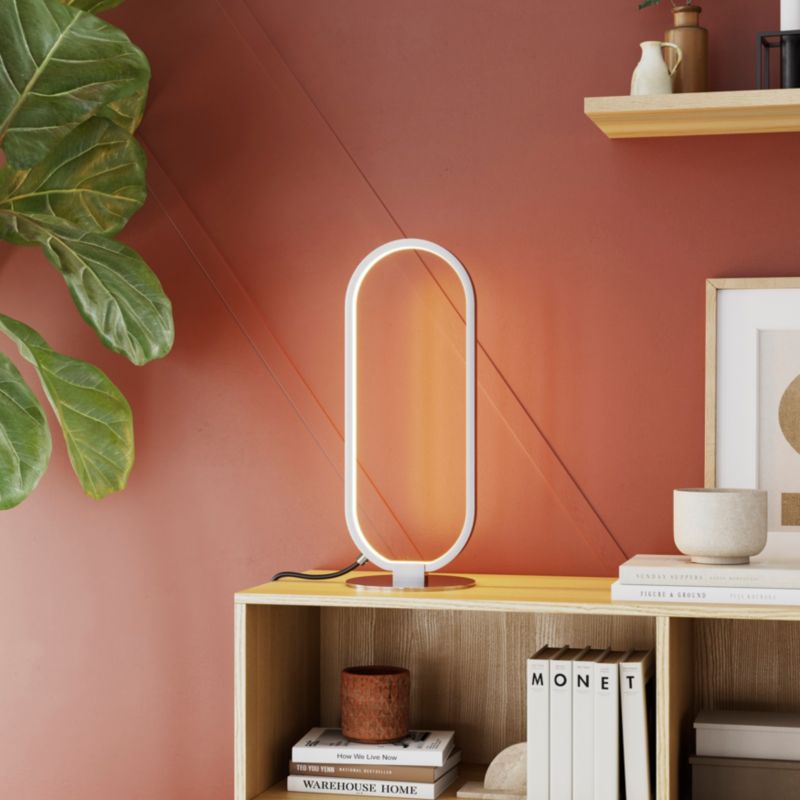 GoodHome Papua bordlampe 800 lm 3000 K krom DIM