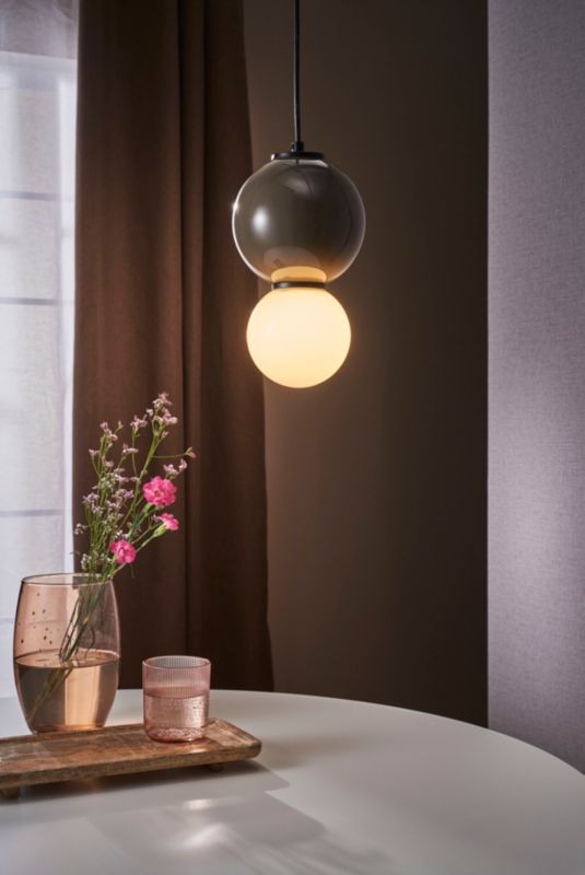 LED-loftlampe Pieve 153 cm Brun