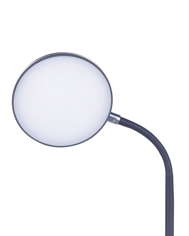 Columba kontorlampe sort-sølv 1 stk.