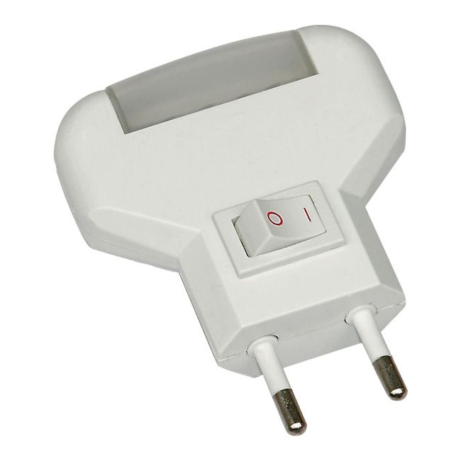 LED-lampe DPM Solid 0,12 W med kontakt i grøn