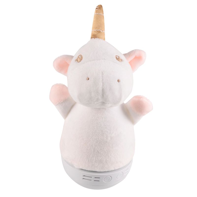 Goldlux LED RGB natlampe i enhjørningedesign