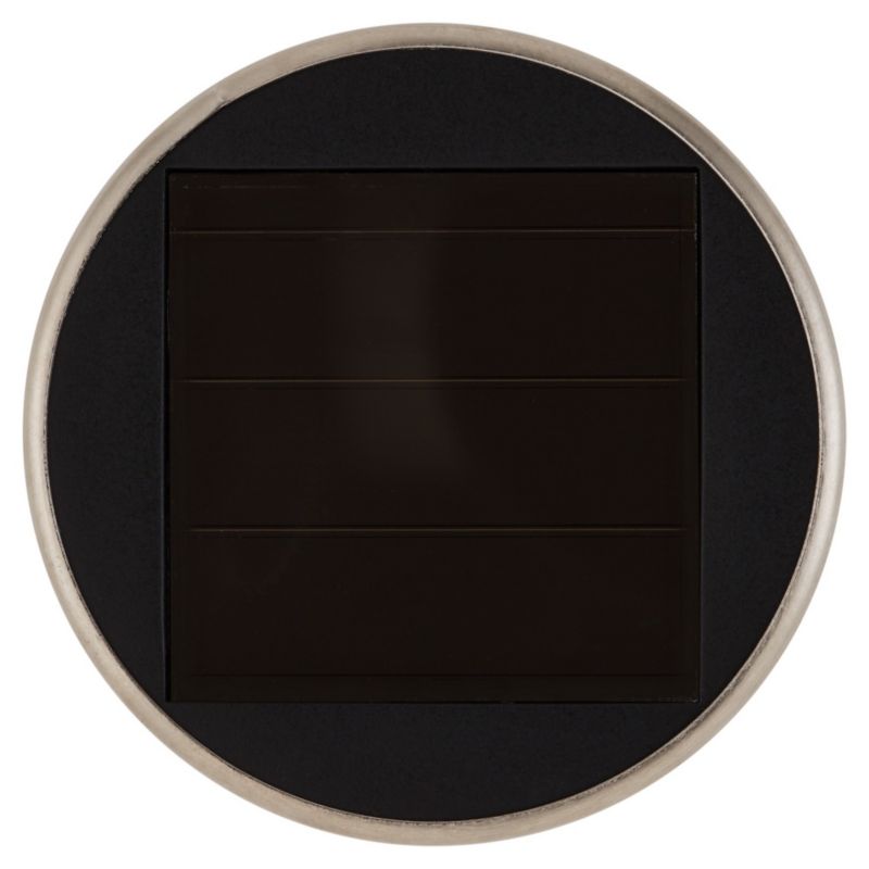 Solcellelampe til haven 1 x 0,06 W 6500 K i stål