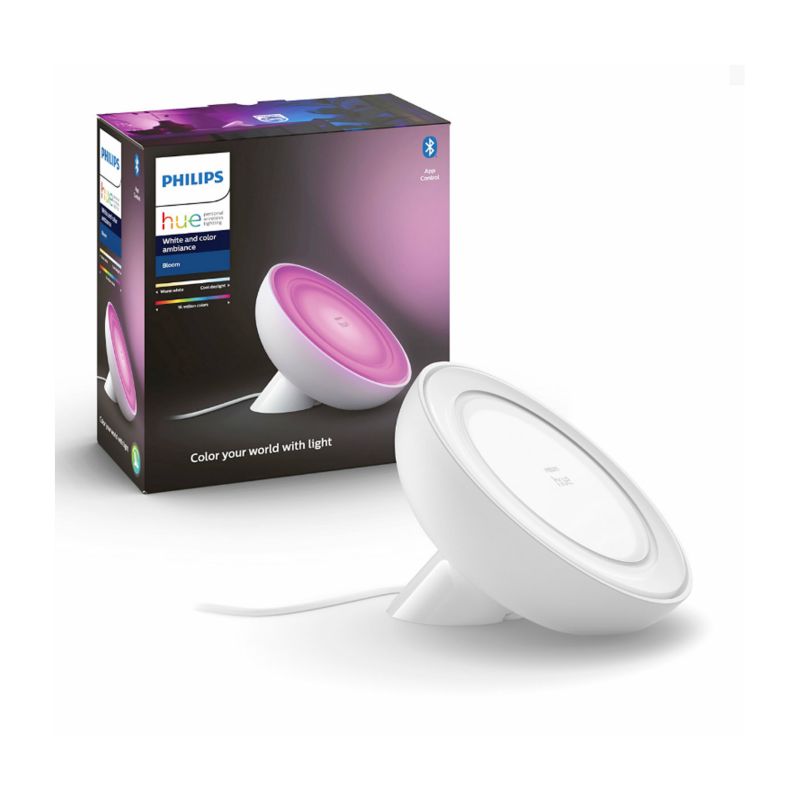 Philips Hue Bloom bordlampe hvid 7,1 W 500 lm 2000-6500K 1 stk.