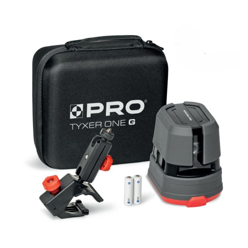 Pro TYXER One G grøn krydslaser