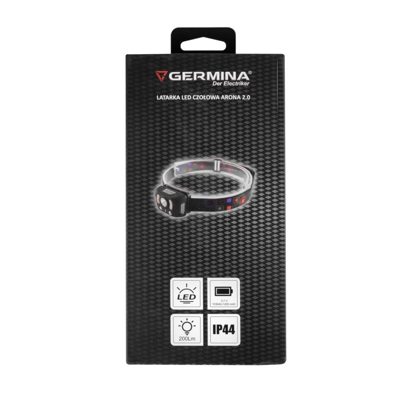 Germina LED-pandelampe til løb med batteridrift, IP44, 1 stk.