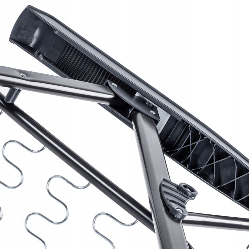 KADAX foldbar havefotpæl med justerbar ryg til balkon og terrasse