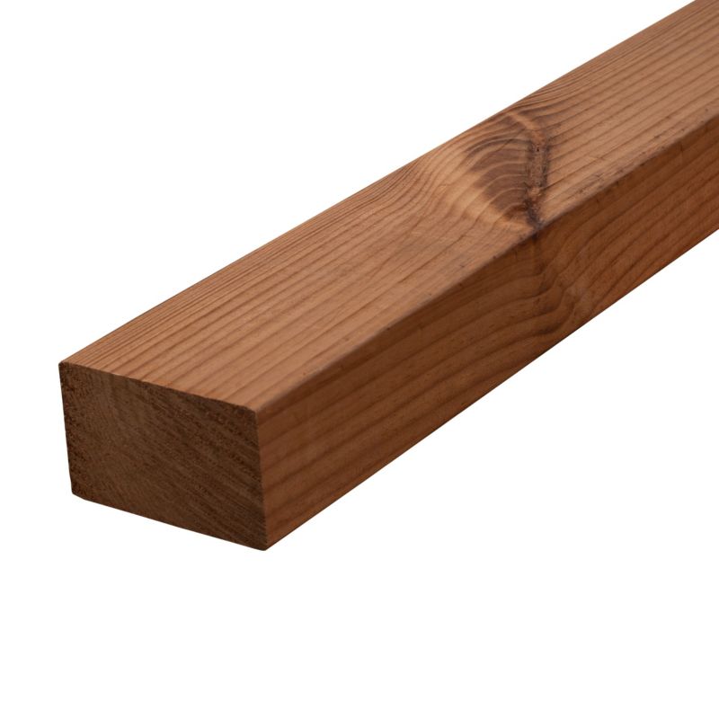 Termobehandlet fyrretræs lægte 42 x 68 x 2400 mm