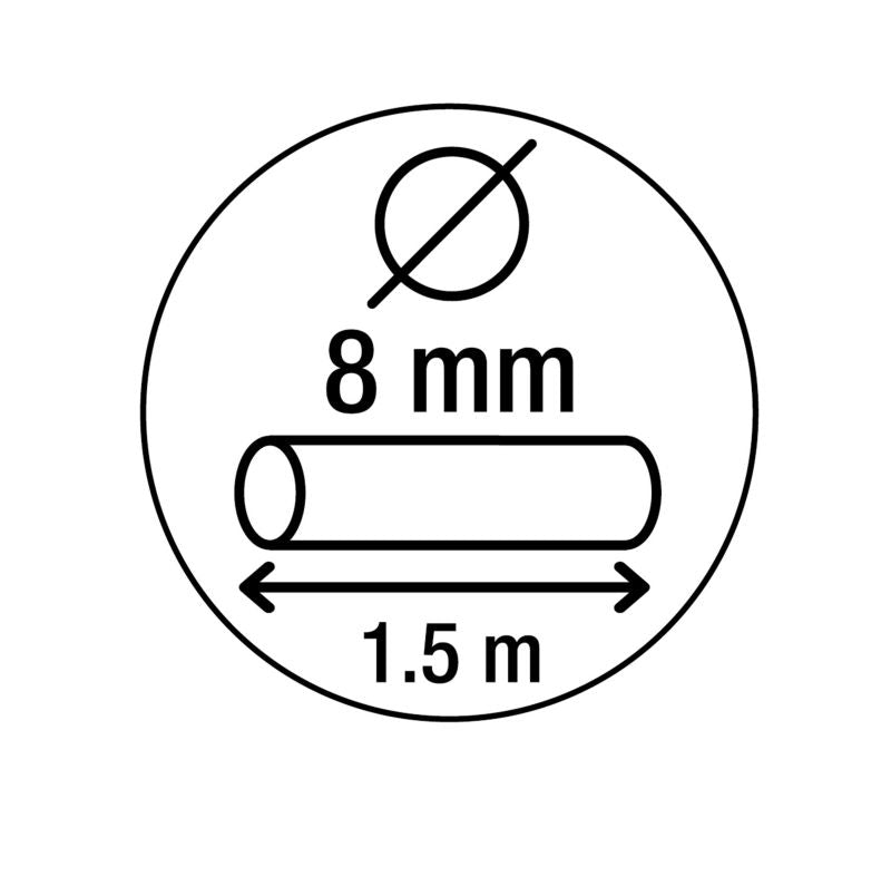 Smith & Locke sikkerhedskabel 8 x 1500 mm