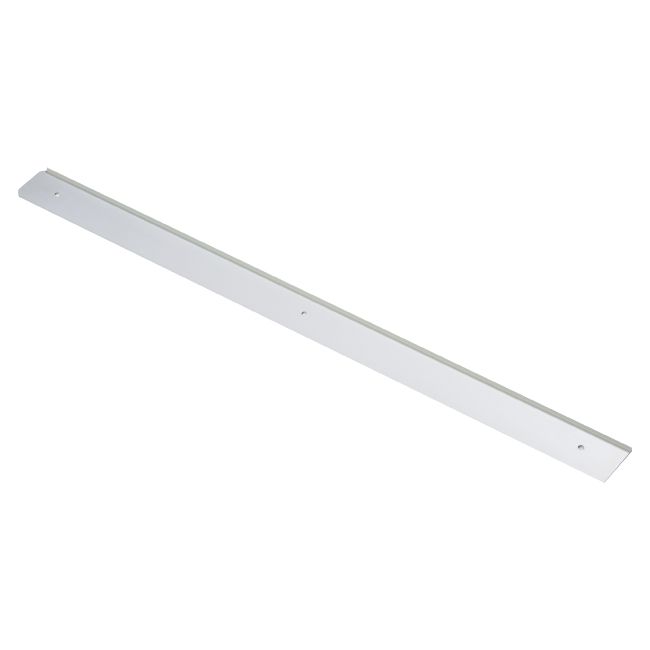 Cezar aluminiumsramme venstre side sølv 38 x 600 mm