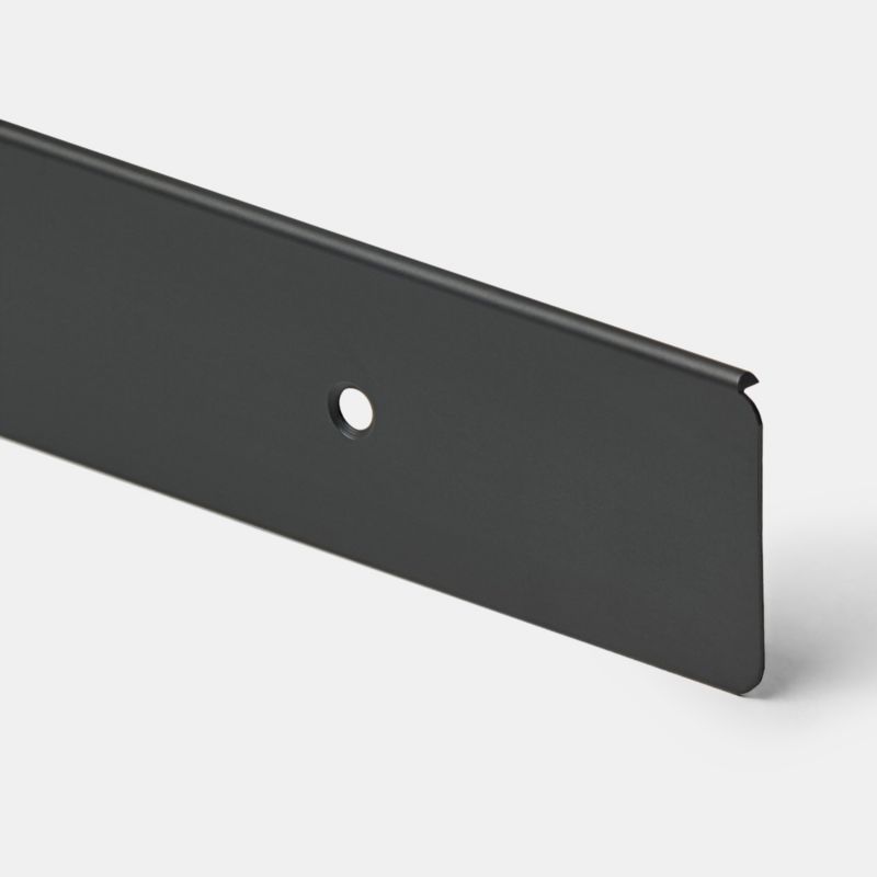 GoodHome 38 mm R3 sort sideprofil til bordplader