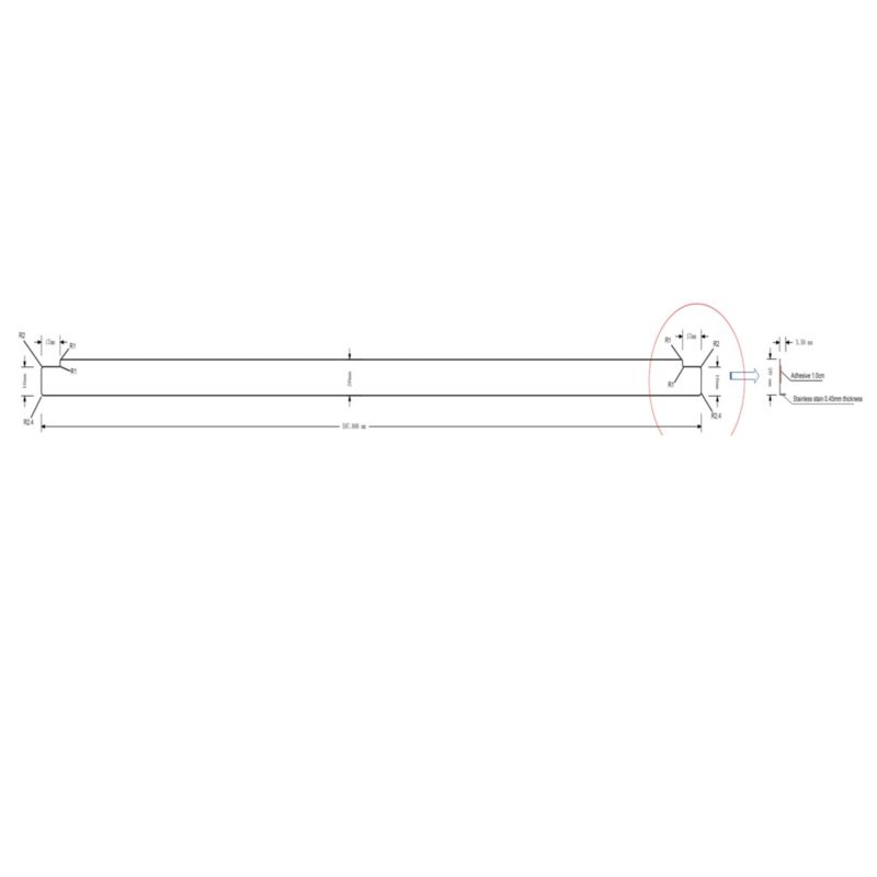 GoodHome Cicely ovnlist i rustfrit stål