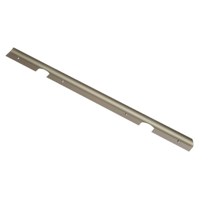 Vinkelprofil til Cezar bordplader i aluminium 28 x 625 mm olivengrøn