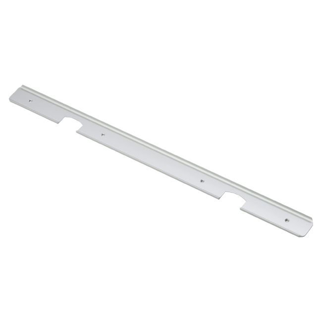 Aluminiumsramme hjørneliste til Cezar bordplader 38 x 600 mm sølv
