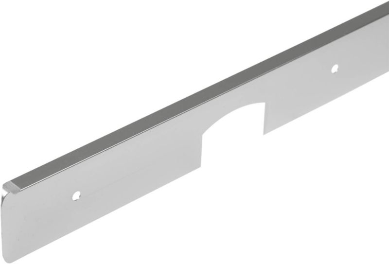 Cezar aluminiumsramme hjørneliste til bordplader 40 mm sølv