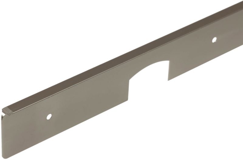 Cezar aluminiums hjørneliste til bordplader 40 mm champagne