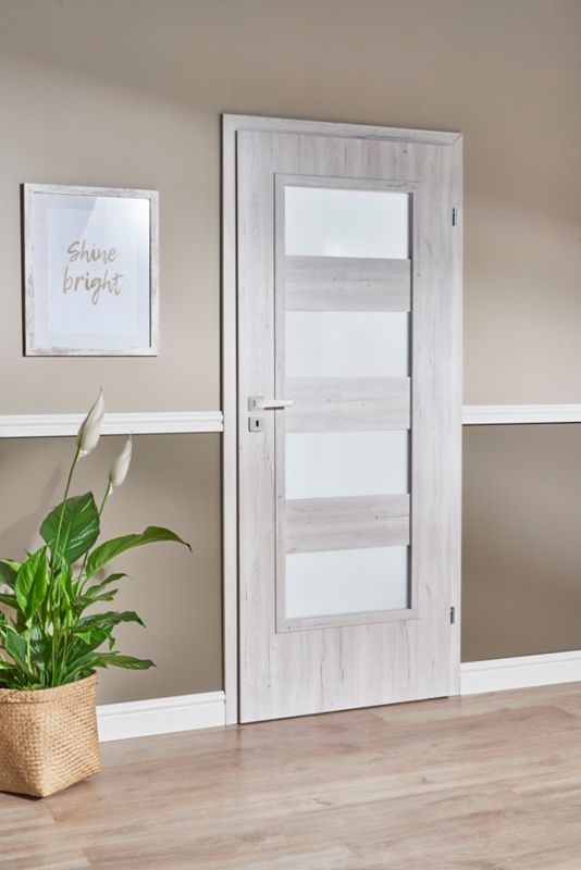 MDF-maskeringsliste 18 x 69 x 2100 mm torus hvid