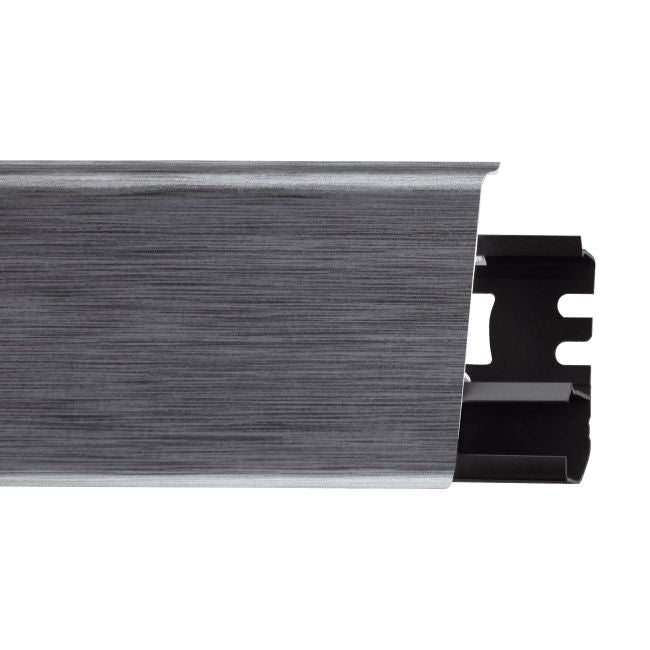 PCV-sokkeliste Arbiton Indo 26 x 70 x 2500 mm aluminium