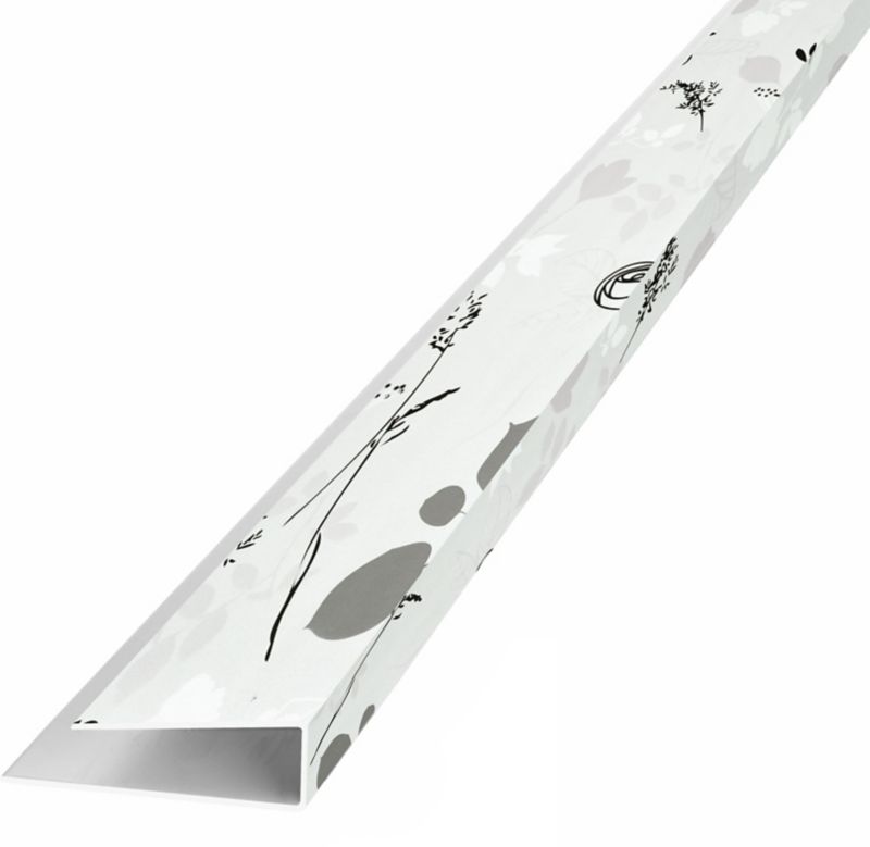 Startliste i PVC 2700 mm grå eng