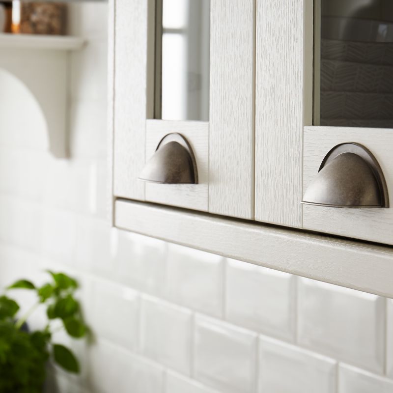 GoodHome Alpinia afslutningsliste 240 x 3,5 cm i mat elfenben