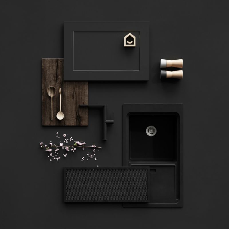 GoodHome Artemisia afslutningsliste 240 x 7,5 cm mat grafit