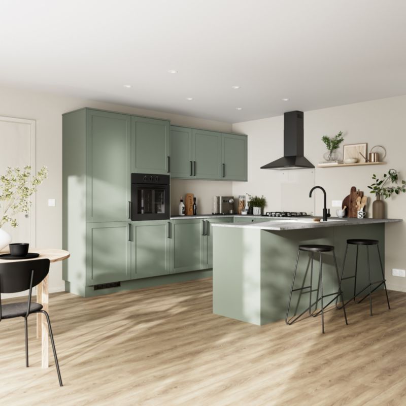 GoodHome Ashmead grøn afslutningsliste