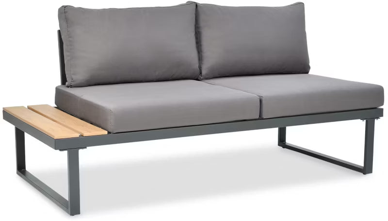 Loungesæt Havemøbler EMERSON 220x220 cm Grå