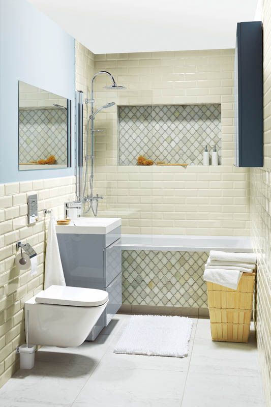 Rektangulært spejl Cooke&Lewis Dunnet 120 x 60 cm