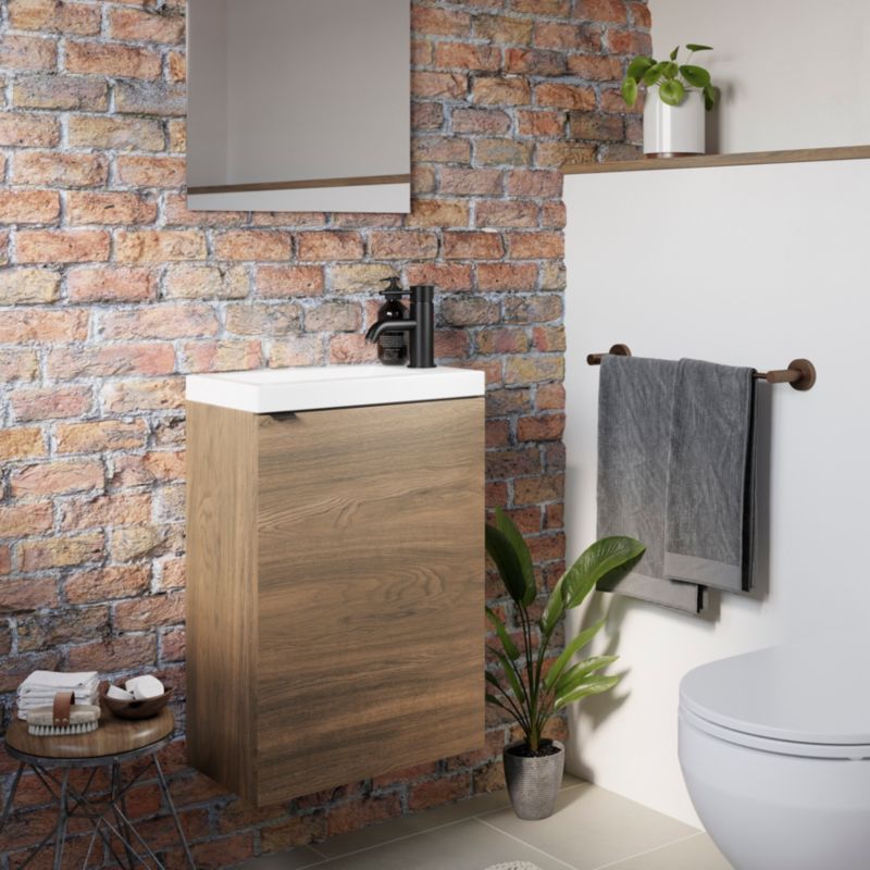 Rektangulært spejl Cooke&Lewis Dunnet 60 x 45 cm