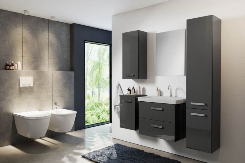 Rektangulært spejl Cooke&Lewis Dunnet 70 x 50 cm