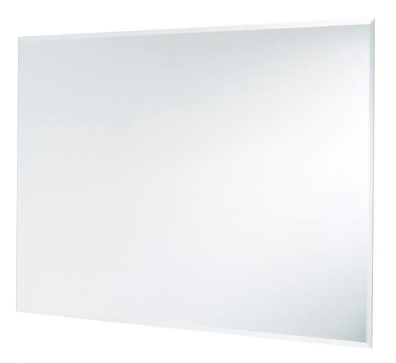 Rektangulært spejl Cooke&Lewis Ferryside 90 x 60 cm med facetslebet kant