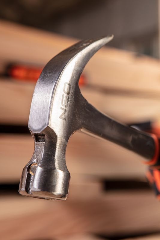 NEO TOOLS tømrerhammer 300 g sort 1 stk.