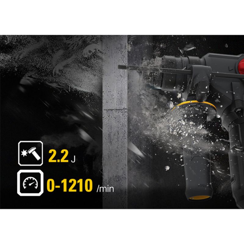 Caterpillar DX21B slagboremaskine uden batteri, 1 stk.