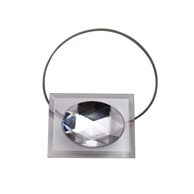 Dekorativ magnet 76 hvid