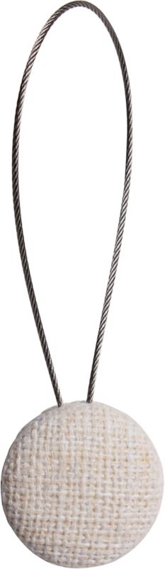 Dekorativ magnet 93 hvid