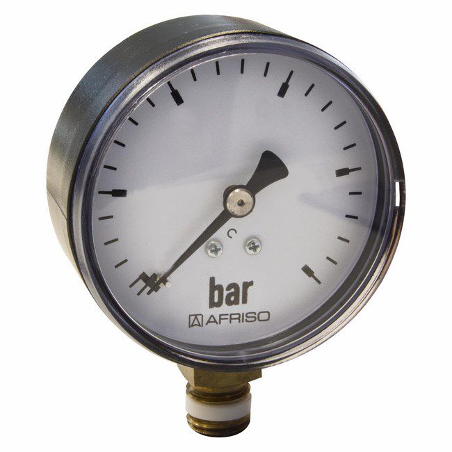 Afriso RF 63 radial manometer 0-6 bar