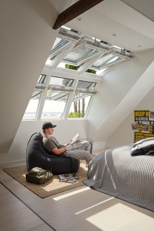 Velux MHL markise til tagvinduer 78 x 98-160 cm
